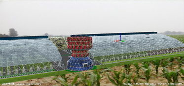 4000平方米北方水墙型日光温室雾培蔬菜工厂设计